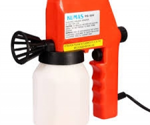 600ml 220V Electric DIY Paint Spray Gun Sprayer Air Brush Painting ToolRed