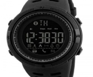 Men Smart Chrono Calories Pedometer Sports Digital Wrist Watches  BLACK