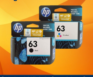 HP Genuine 63 BlackTricolor Ink Cartridges Full Set 