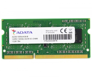 ADATA Premier Series DDR3 4GB 1600MHz Laptop RAM