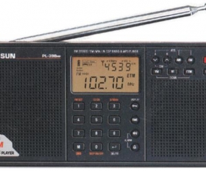 Tecsun PL398MP Stereo FM MW MW LW DSP Radio MP3 Player Etm World Band Clock Alarm PLL Digital Radio StationBlack
