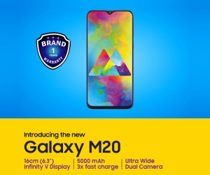 Samsung Galaxy M20 BD Official Warranty