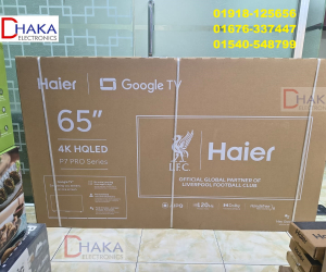 Haier 65 inch H65P7 Pro HQLED 4K Google Smart TV Official