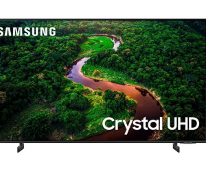 55 inch SAMSUNG CU8100 CRYSTAL UHD 4K  BEZELLES TV