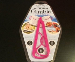 Adjustable Foldable Hands Free Book Reading Clip Gimble TravelerPink