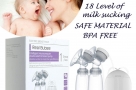 Automatic-Double-USB-Electric-Breast-Pump-w-150ml-Bottle-Baby-Feeding-Feeder