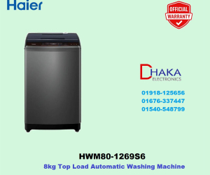 Haier HWM801269S6 Top Load Washing Machine  8 KG