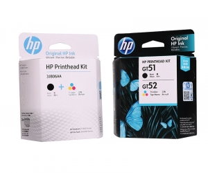 HP Genuine GT51GT52 Black & Tricolor Printer head 
