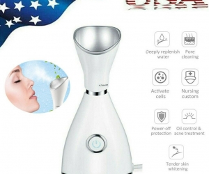 Nano Ionic Facial Steamer Face Sprayer Beauty Instrument Soothing Steam Soften The Cuticle Of The Face Clean Pore Dirt Machine