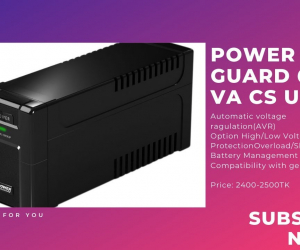 POWER GUARD PG 650 VA CS OFFLINE UPS 15MINS BACKUP