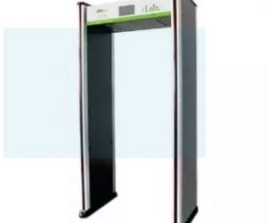 ZkD3180s 18 Zones Walk Through Metal Detector  Gray