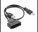 USB-20-to-25inch-22-715-Serial-ATA-SATA-20-HDDSSD-Adapter-Converter-Black