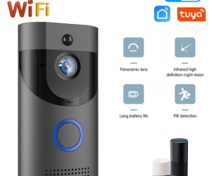 Tuya APP Waterproof WIFI Wireless Video Intercom Low Power Consumption Smart Doorbell HD WiFi Security Camera Battery Powered