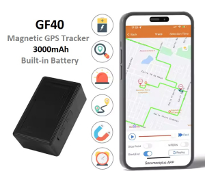 Gps Tracker Mini GF40 Magnetic RealTime Tracking Device