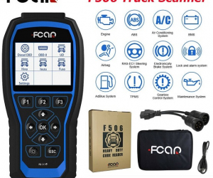 Fcar F506 HD Diesel Truck Diagnostic Scanner Heavy Truck and Car 2 In 1 OBD2 Scanner For Bus Excavator Professional OBD 2 Diagnosis Tool