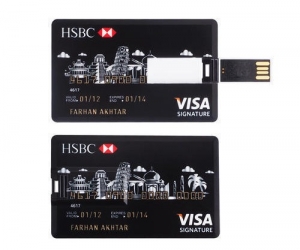 256GB HSBC Visa Card Shape Pendrive