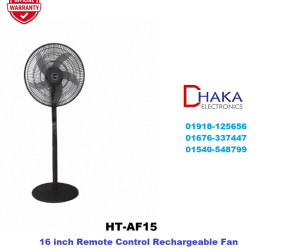16″ (HTAF15 ) Rechargeable Remote Control Fan Amazon