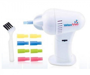 WAXVAC VACUUM EAR CLEANING SYSTEM CLEANING EAR SULFURWhite