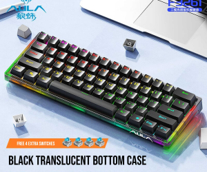 AULA F3261 TypeC Hot Swappable RGB Mechanical Gaming Keyboard