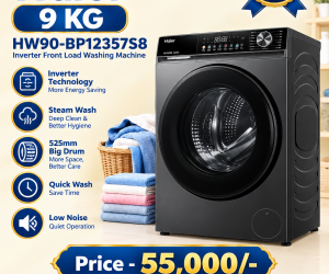 Haier 9KG HW90BP12357S8 Front Load Inverter Washing Machine