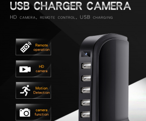 USB Wall Charger Camera