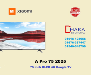 75 inch Xiaomi Mi A Pro 2025 QLED 4K Google TV