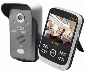 Wireless video door phone is 300meters wireless in open area, with 3.5TFT screen