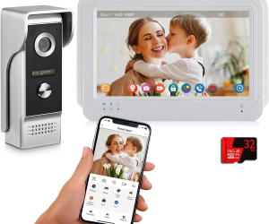 M6 Wireless WiFi Video Doorbell Intercom System