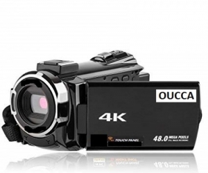 OUCCA 4K 48MP WiFi Digital Video Camera Night Vision