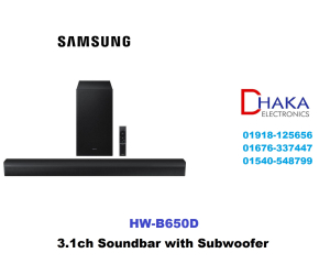 Samsung HWB650D Soundbar 3.1ch