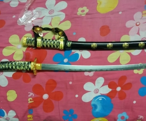 Japanese Samurai Katana (full stainless metal Replica)