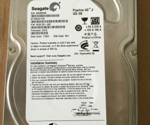 Seagate 320GB desktop computer 3.5 internal hard drive SATA 