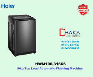 Haier HWM100316S6 10 KG Top Load Washing Machine  