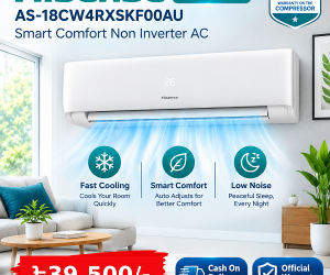 Hisense 1.5 ton Smart Comfort AC AS18CW4RXSKF00AU Official