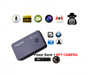 Powerbank Camera Video with Voice Recorder