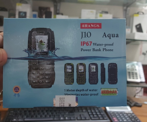 Rangs J10 Aqua 6500mAh Power Bank Mobile Phone Dual SIM 