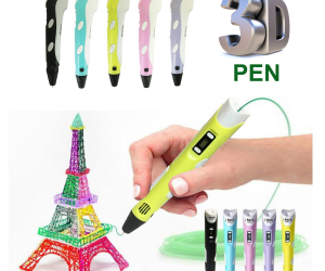 3D Printing Pen with PLA Filament, DIY Drawing Pen for Kids, Creative Gift for Children, Birthday Gift