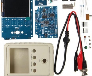 Orignal Tech DS0150SHELL (DSO150) Digital Oscilloscope With Housing Case Box DIY kitWhite
