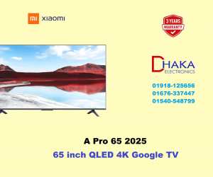 Xiaomi A Pro 65 inch QLED 4K Smart Google TV 2025