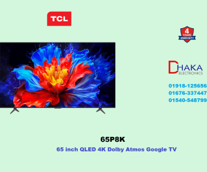 TCL 65 inch 65P8K QLED 4K Smart Google TV Official