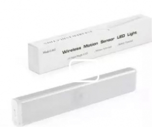 Portable Wireless Motion Sensor Light Stickon 6 LED Lamp Cabinet Staircase Battery Power Motion PIR Sensor LightSilver