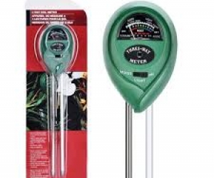 3Way Soil Meter Greenhouse Soil pH Meter PH Light Moisture Detection Gardening Supplies Measurement Tool No Battery Power