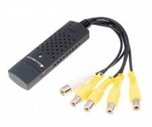 DVR 4 channel USB Video Capture Card  Black
