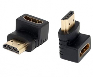 HDMI Male to Female ConnectorBlack