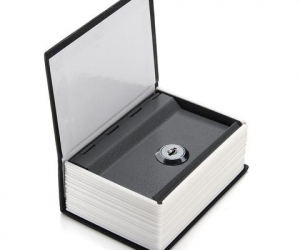 Home Security Dictionary Book Safe Box Storage Key Lock Box Cash Jewellery Saving Money Box