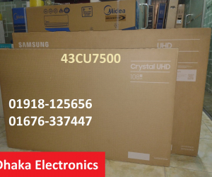 SAMSUNG CU7500 43 inch UHD 4K SMART TV PRICE BD Official