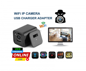 4K Wifi IP Camera Charger Adapter