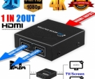 -Easyday-HDMI-14-1-in-2-out-4K-X-2K-1080p-HDCP-Stripper-1x2-Splitter-Power-Signal-Amplifier-Image-1-of-1-Tell-us-if-something-is-incorrect-Easyday-HDMI-14-1-in-2-out-4K-X-2K-1080p-HDCP-Stripper-1x2-Splitter-Power-Signal-Amplifier