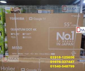 Toshiba 55 inch 55M550NP QLED 4K Google TV Official