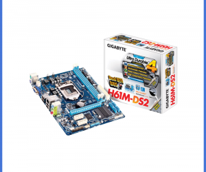 Gigabyte Genuine GAH61MDS2 Desktop Motherboard